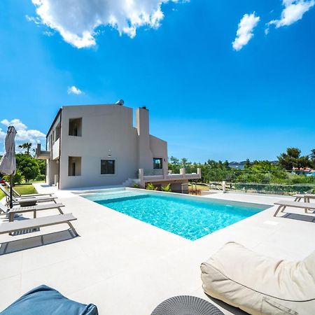 Villa Florentina ✩ Private Pool ✩ Bbq ✩ 7 Guests Alikianos Exteriör bild