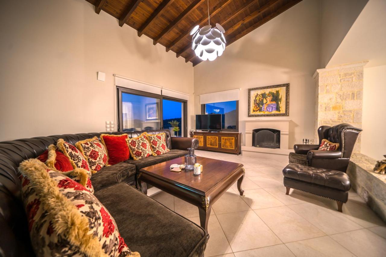 Villa Florentina ✩ Private Pool ✩ Bbq ✩ 7 Guests Alikianos Exteriör bild