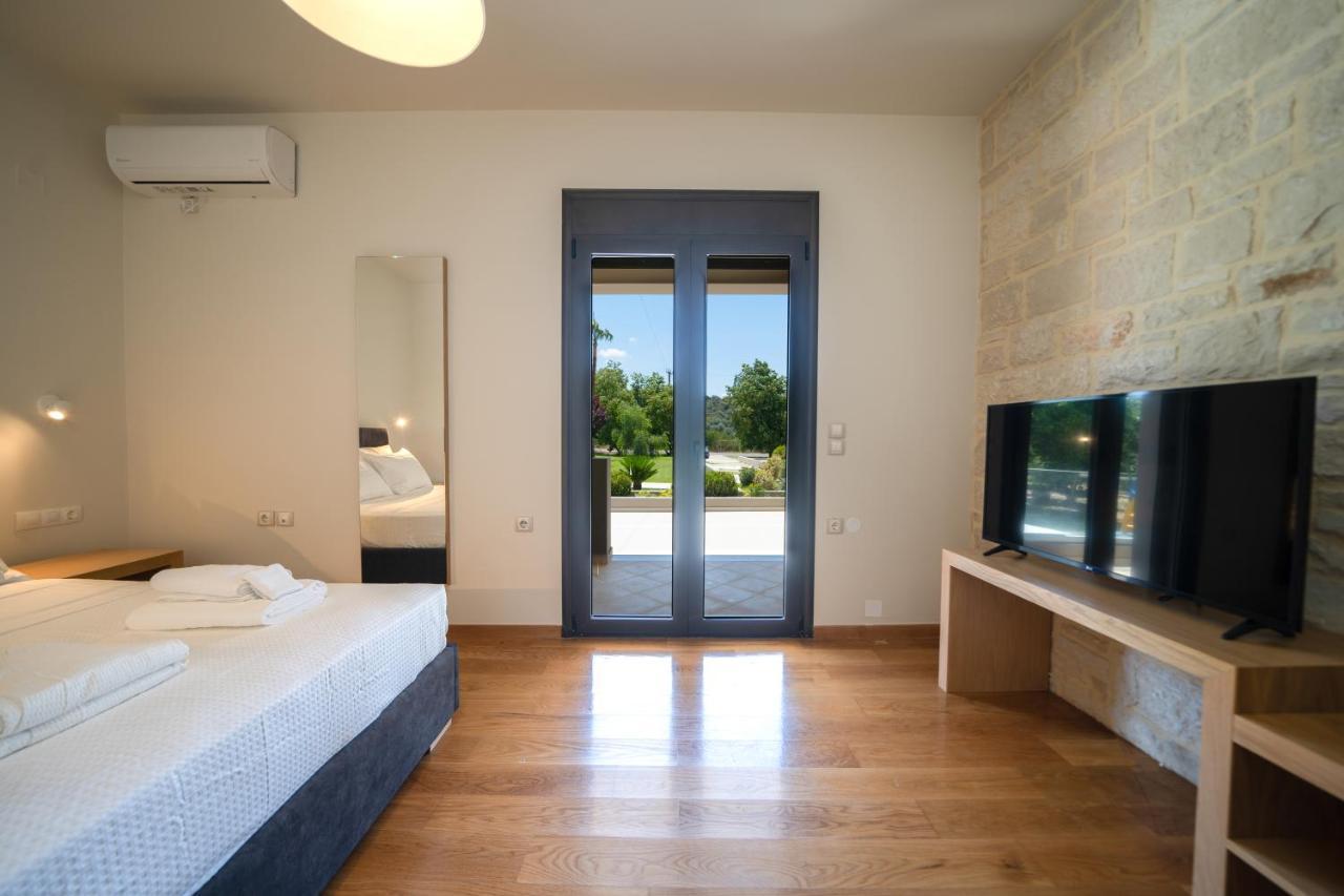 Villa Florentina ✩ Private Pool ✩ Bbq ✩ 7 Guests Alikianos Exteriör bild